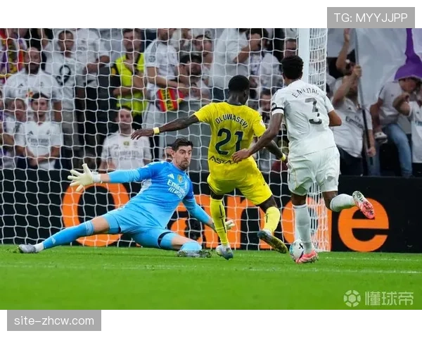 库尔图瓦后场长传精准制导 皇马反击效率远超预期进球值